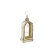 Lantern DKD Home Decor Crystal Golden Metal (18 x 13 x 43 cm) Online