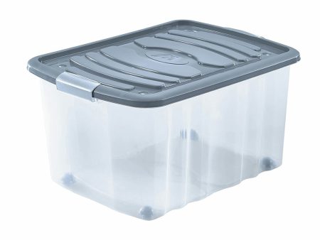 Storage Box with Lid Mondex Multicolour polypropylene 45 L 59 x 39 x 30 cm (1 Unit) Discount