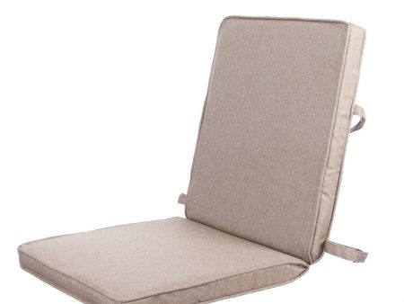 Chair cushion Beige 90 x 40 x 4 cm Cheap