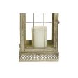 Lantern DKD Home Decor Crystal Golden Metal (18 x 13 x 43 cm) Online