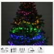 Wreath of LED Lights Lifetime 8 m Multicolour Sale