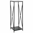 Log Stand Alexandra House Living Black Iron 34 x 111 x 34 cm For Cheap