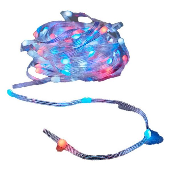 Wreath of LED Lights Multicolour (10 m) Online now