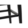 Console DKD Home Decor Natural Black Rattan Mango wood (125 x 40 x 76 cm) Sale