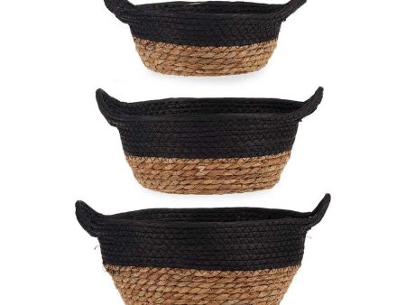 Basket set Brown Black on Sale