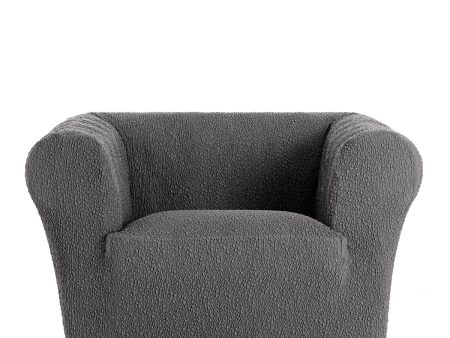 Armchair slipcovers Eysa ROC Dark grey 110 x 100 x 130 cm Online Sale