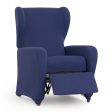 Slipcover for armchair with separate legs Eysa ULISES Blue 90 x 100 x 75 cm Hot on Sale