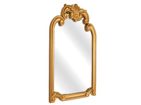 Wall mirror Romimex Golden Resin 90 x 120 x 6 cm For Cheap