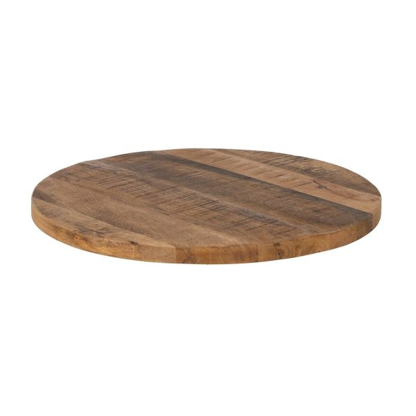 Tabletop Beige 60 x 60 x 3 cm Circular Cheap