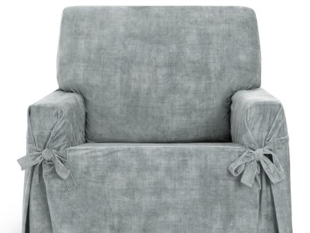 Armchair slipcovers Eysa TURIN Pearl Gray 100 x 110 x 120 cm For Cheap