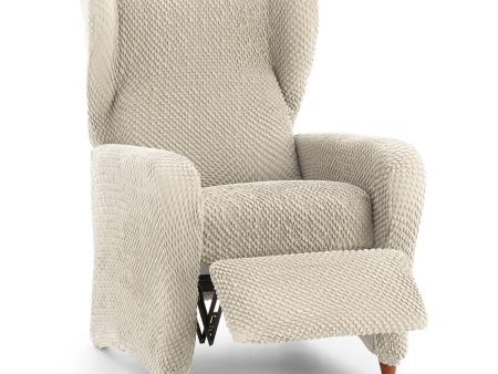 Armchair slipcovers Eysa THOR White 90 x 100 x 75 cm For Sale