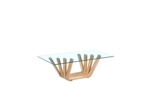 Centre Table DKD Home Decor Crystal walnut (130 x 70 x 42 cm) For Discount