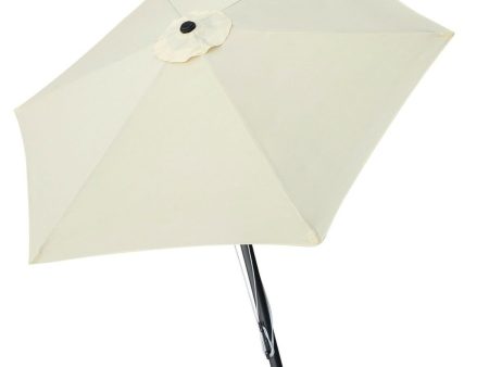 Sunshade Aktive 300 x 248,5 x 300 cm Steel Aluminium Cream Ø 300 cm Sale