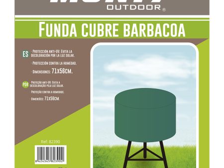 Protective Cover for Barbecue Green Raffia 71 x 71 x 56 cm Discount