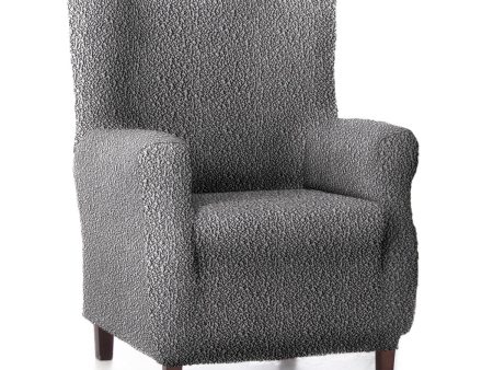 Wingback chair cover Eysa ROC Dark grey 80 x 120 x 100 cm Sale