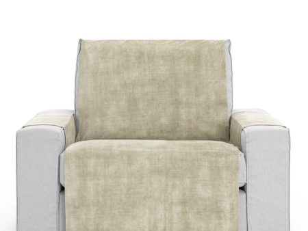 Armchair slipcovers Eysa TURIN White 100 x 110 x 55 cm Discount