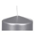 Candle Acorde 92543 Silver 9 x 10 x 9 cm (12 Units) For Cheap