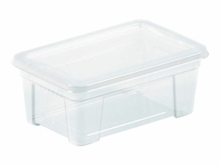 Storage Box with Lid Mondex Space Box Transparent polypropylene 5,7 L 35,5 x 21 x 12,5 cm Fashion