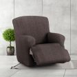 Armchair slipcovers Eysa ROC Brown 80 x 120 x 110 cm Hot on Sale