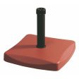 Base for beach umbrella 45 x 45 x 7 cm Cement Terracotta Online