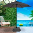 Base for beach umbrella Aktive Black Plastic 35 x 13 x 35 cm on Sale