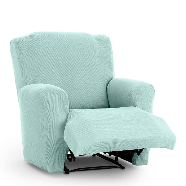 Armchair slipcovers Eysa ULISES Aquamarine 80 x 100 x 90 cm Discount