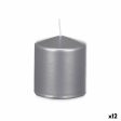 Candle Acorde 92543 Silver 9 x 10 x 9 cm (12 Units) For Cheap