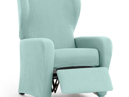 Slipcover for armchair with separate legs Eysa ULISES Aquamarine 90 x 100 x 75 cm Online Sale