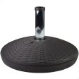 Base for beach umbrella Aktive 58 x 41 x 58 cm Metal Anthracite Plastic Online Sale