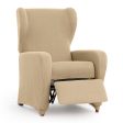 Slipcover for armchair with separate legs Eysa ULISES Beige 90 x 100 x 75 cm Online now