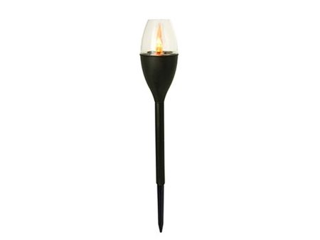 Solar lamp Gerimport Eaton Black 37 cm Hot on Sale