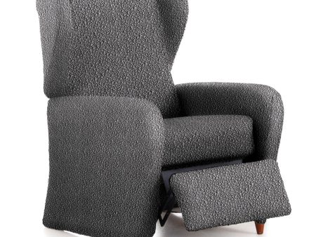 Slipcover for armchair with separate legs Eysa ROC Dark grey 90 x 120 x 85 cm Online now