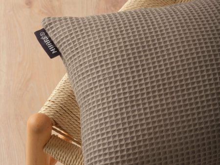 Cushion cover Belum Waffle Walnut 30 x 50 cm Online Sale