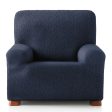 Armchair slipcovers Eysa ROC Blue 70 x 120 x 130 cm Online Sale