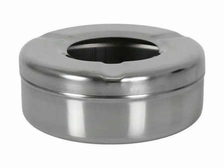 Ashtray Confortime Steel 9,5 x 9,5 x 4 cm (24 Units) For Cheap