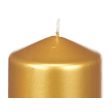 Candle Acorde 92536 Golden 7 x 13 x 7 cm (24 Units) For Sale