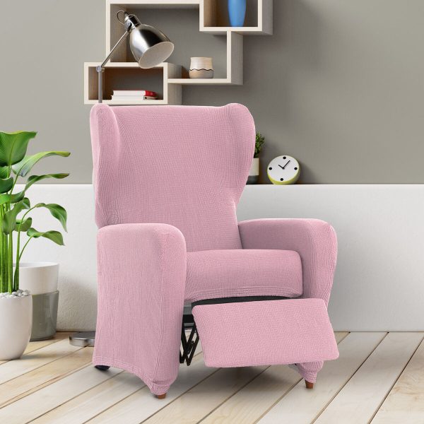 Slipcover for armchair with separate legs Eysa ULISES Pink 90 x 100 x 75 cm For Cheap