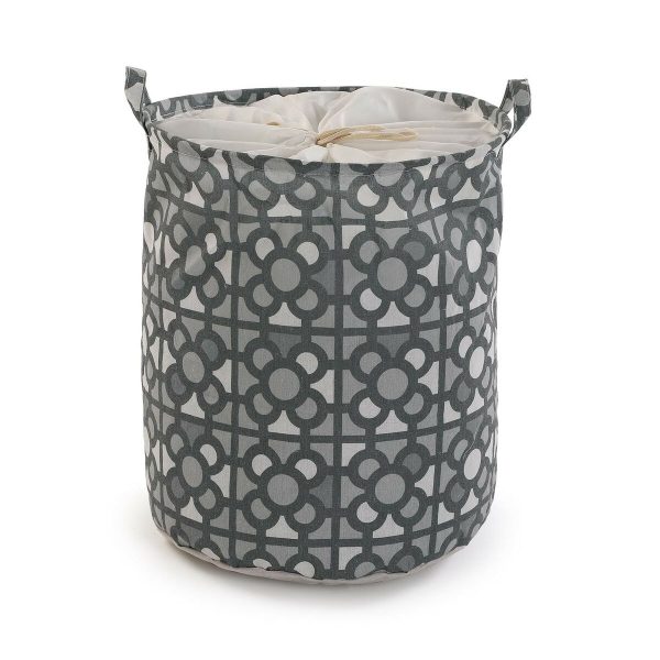 Laundry basket Versa Urbana G Polyester Textile (38 x 48 x 38 cm) For Sale