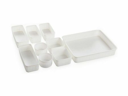 Basket set Dem 9 Pieces Plastic (8 Units) Online