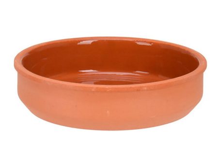 Appetizer Set Excellent Houseware Terracotta Baked clay 450 ml Ø 15,5 x 3,8 cm Saucepan (2 Units) Supply