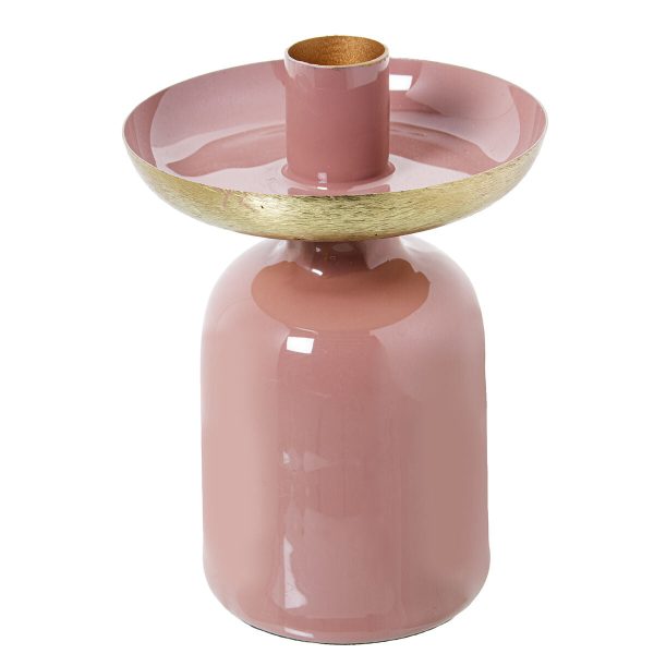 Candle Holder Alexandra House Living Metal Online now