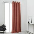 Curtain TODAY Terracotta 140 x 240 cm Cheap