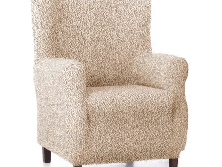 Wingback chair cover Eysa ROC Beige 80 x 120 x 100 cm Supply