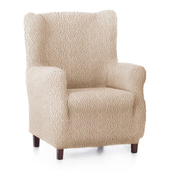 Wingback chair cover Eysa ROC Beige 80 x 120 x 100 cm Supply