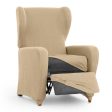 Slipcover for armchair with separate legs Eysa ULISES Beige 90 x 100 x 75 cm Online now