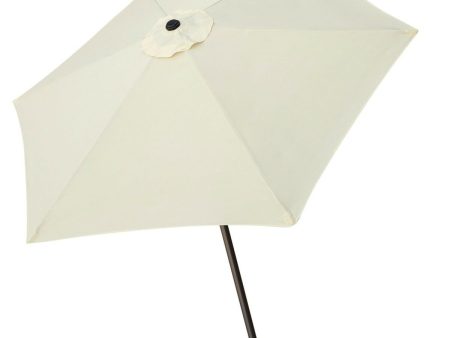 Sunshade Aktive 270 x 235,5 x 270 cm Ø 270 cm Steel Aluminium Cream Online