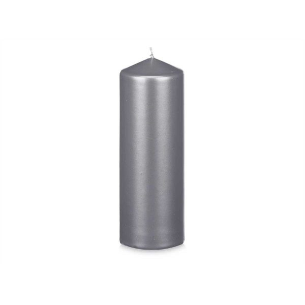 Candle Acorde 92541 Silver 7 x 20 x 7 cm (12 Units) Cheap