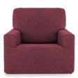 Armchair slipcovers Eysa THOR Burgundy 70 x 110 x 110 cm For Discount