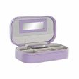 Jewelry box DKD Home Decor 8424001859924 Mirror Lilac Polyurethane 18 x 10 x 5 cm For Sale