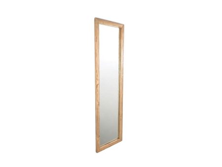 Wall mirror Romimex Natural Wood 175 x 5 x 50 cm Online now